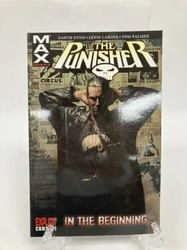 The Punisher Vol. 1 In The Beginning Trade Paperback TPB - Marvel MAX Comics