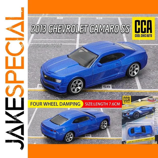 Maisto Chevrolet Camaro ZL1 (2017) : échelle 1/24, Portes Mobiles, Jaune (531512Y