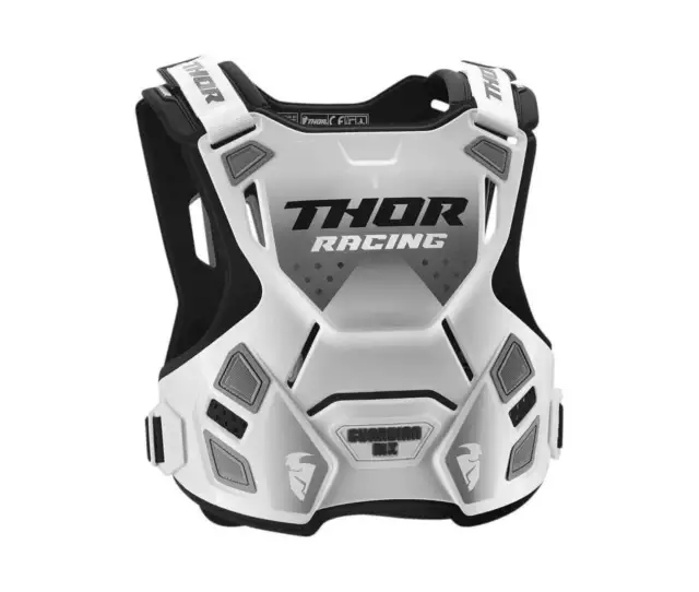 Pare-Pierre Moto Cross Quad Guardian Mx Thor Blanc Xl / 2Xl / 2701-0867