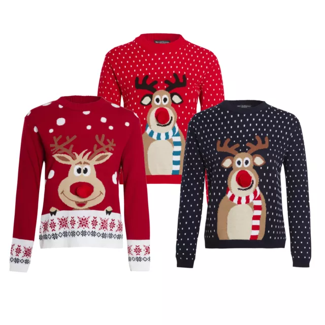 Maglione Nuovo Maglione Inverno Bambini Bambini Ragazze Natale Bambini Inverno Lavorato a Maglia Retro 2