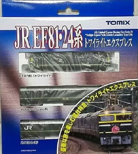 New Tomix N Gauge 92459 EF81 24 System Twilight Express Basic Set From Japan