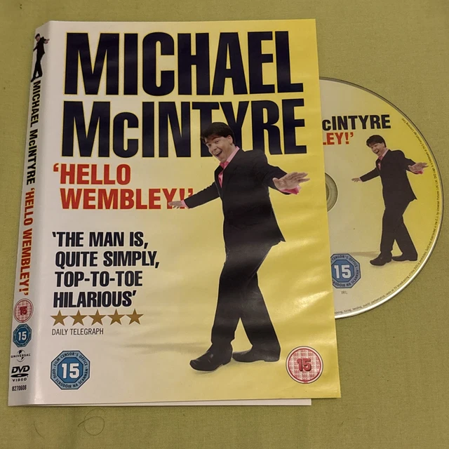 DVD Michael McIntyre Live 2009: Hello Wembley – Comédie En Anglais !