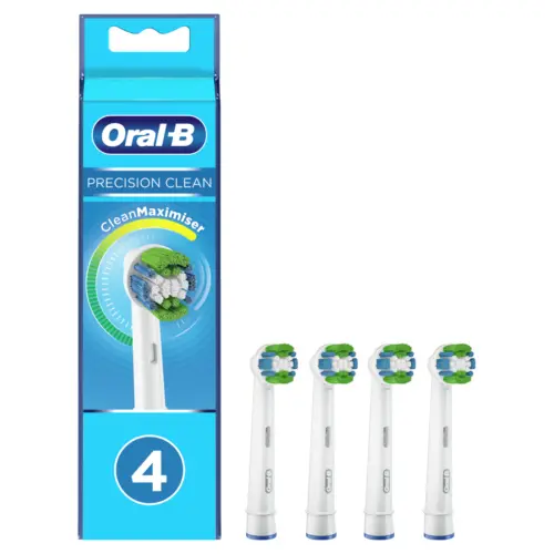 Oral-B Precision Clean Electric Replacement Toothbrush Heads (Pack of 4)