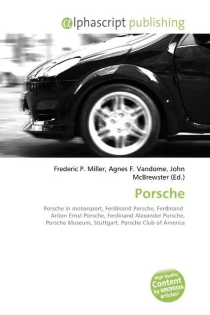 Frederic P. Miller (u. a.) | Porsche | Taschenbuch | Englisch