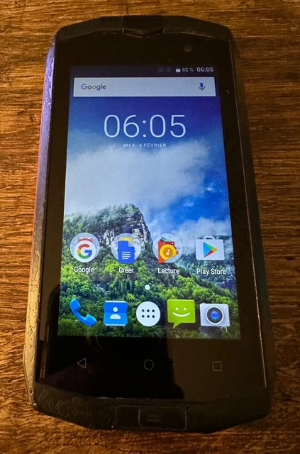 Smartphone Robust Crosscall Trekker-M1 Core 16Go Noir/Rouge - Débloqué - Occasion