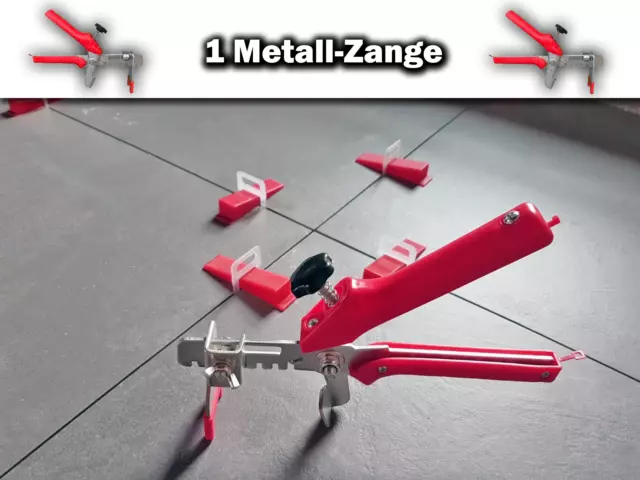 Fliesen Nivelliersystem Rot Verlegehilfe Fliesen Plan System Laschen Keile 1-3mm