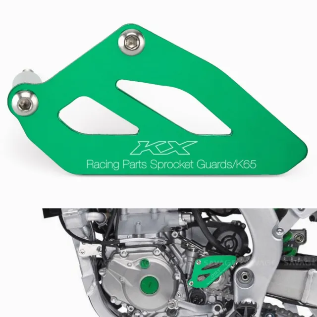 Front Sprocket Guard Cover Chain Protector For KAWASAKI KX 250/F KX450F Green