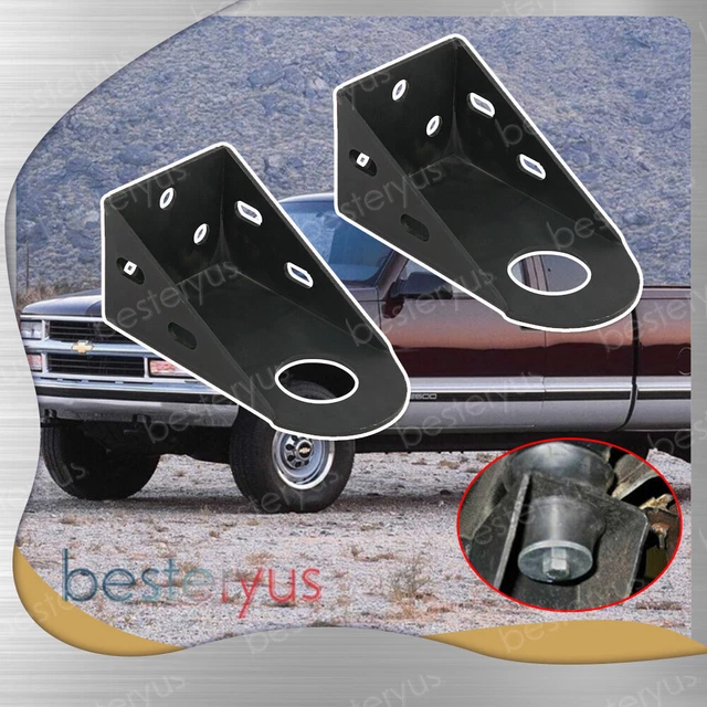 2×Radiator Support Mount Bracket For 88-00 Chevy C/K Suburban Tahoe Yukon STEEL