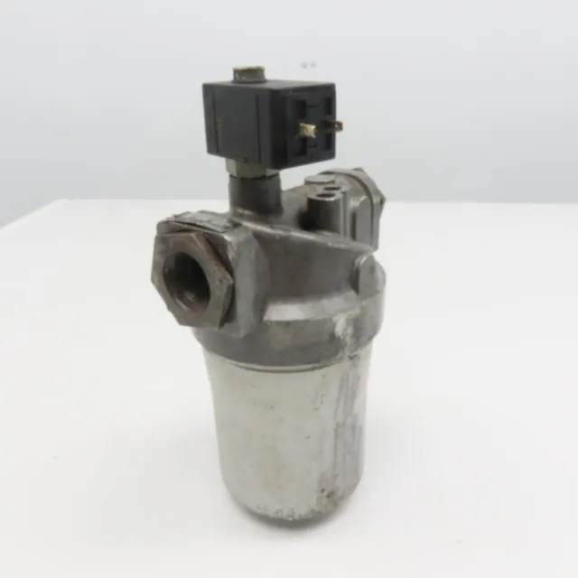 Mahle PI 2015-58 NBR Low Pressure Hydraulic Filter 120°C 25 Bar 1" NPT 250V Coi