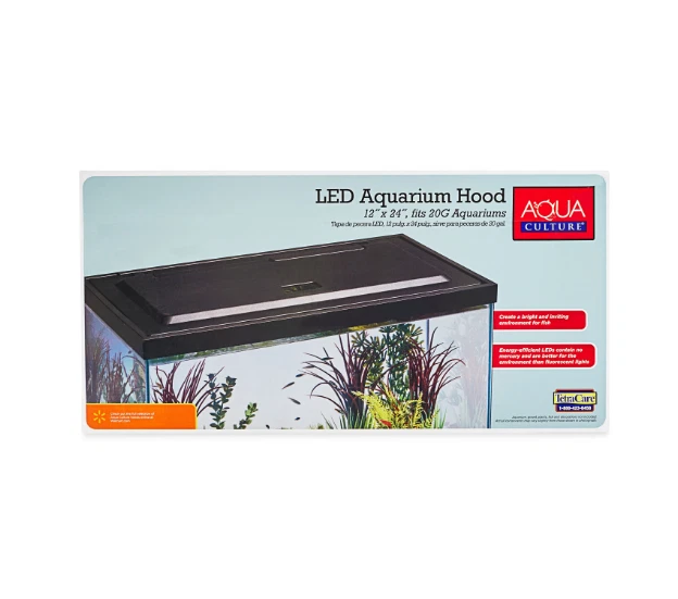 Aqua Culture 20/55 Gallon Fish Tank Hood with LED Light NEW