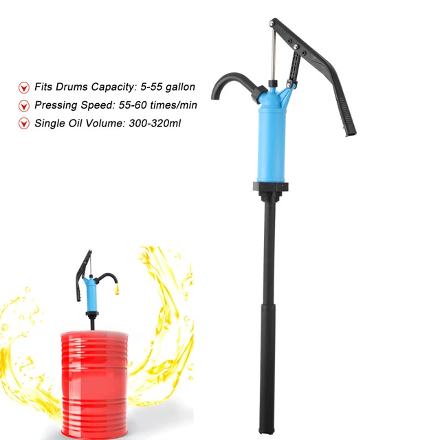 55 Gallon Adjustable Lever Action Drum Barrel Pump Manual Lever-type Drum Pump