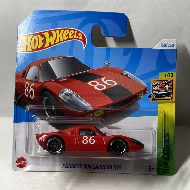 Miniature Hot Wheels Porsche 904 Carrera GTS 2025 - Échelle 1:64 - Série Mainline #3/10