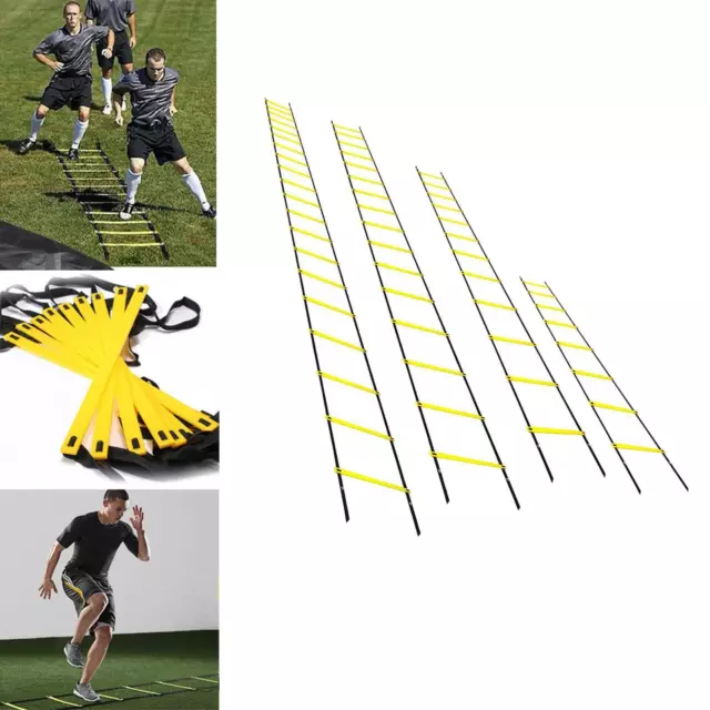 Agility Ladder Speed Training Set Rung Speed Ladder for Indoor Outdoor, Footwork