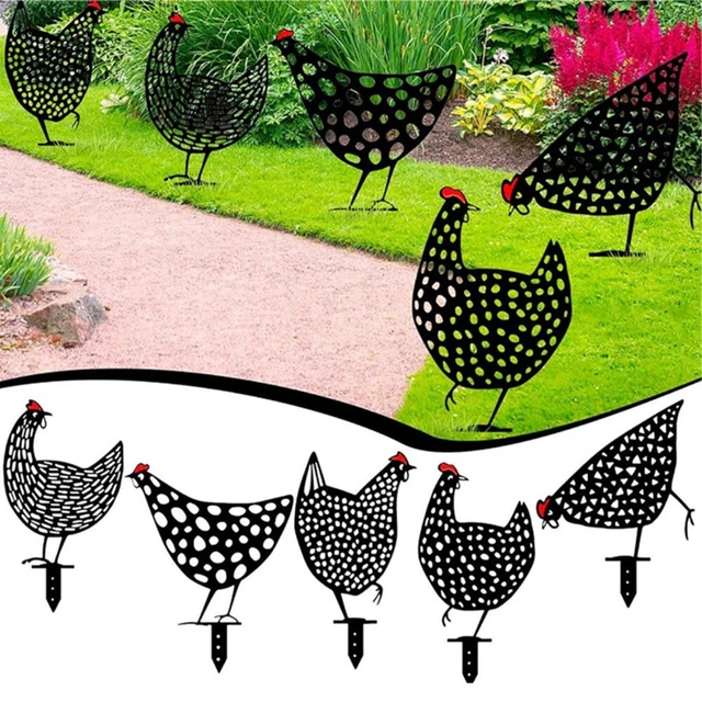 Hofkunstdekor Skulpturen Hühnerdeko hochwertige Gartenornamente