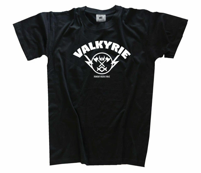 T-shirt vichinga Valchiria Walküre vichinga Vichinga Germanen Odino S-3XL