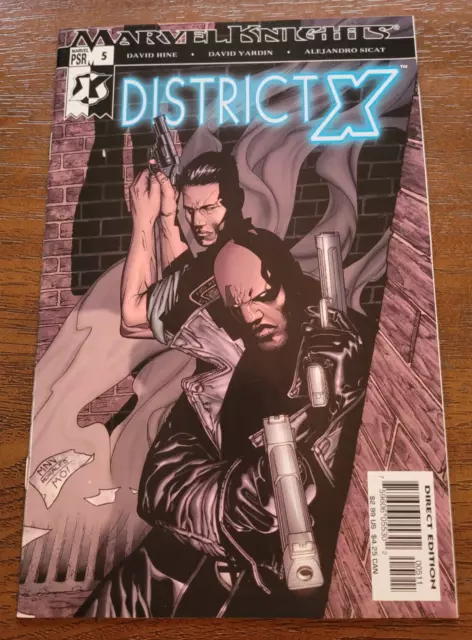 Marvel Knights: District X #5 - "Mr. M" Part 5 of 6 - November 2004