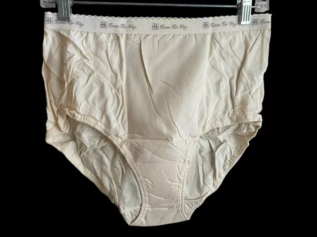 VINTAGE 90'S HANES Her Way Cotton Brief Panties Size 8 Pastel Green NOS  Granny $13.99 - PicClick