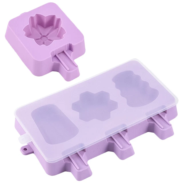 2 piezas hágalo usted mismo molde de silicona para helados moldes bandejas para niños música