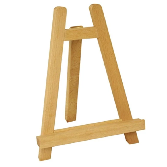 Chevalet De Table En Bois Réglable Pour Artistes - Hauteur Et Angle Ajustables - Idéal Pour Peinture, Dessin Ou Bureau - 2