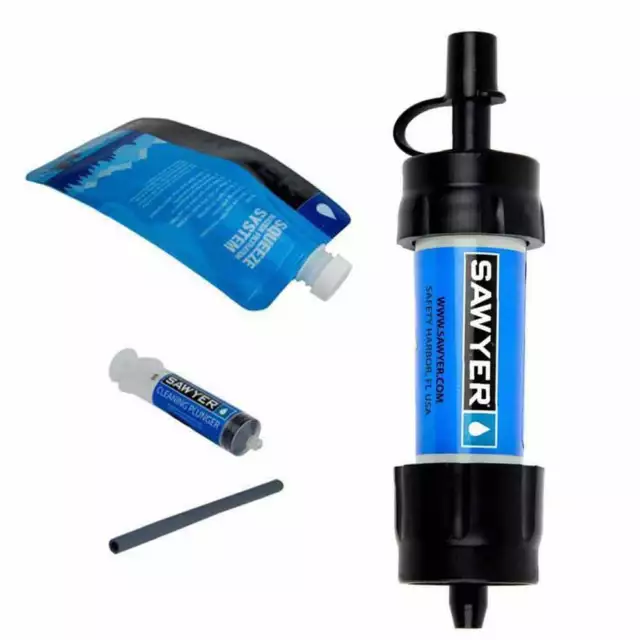 Outdoor MINI WATER FILTER KIT - Filtration Survival Purification Straw