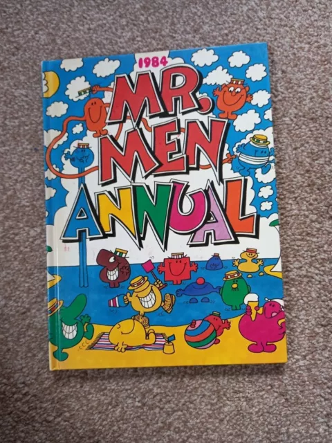 MR MEN ANNUAL- no 5-- Published 1983 Vintage Children's Book £4.99 ...