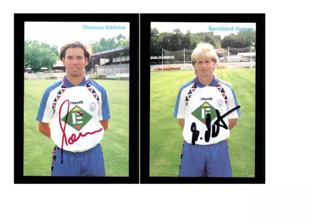 Autogrammkartensatz SV Meppen 1994-95 19 Karten Original Sign(1647) 3