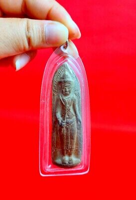 P207U  Pendant Thai Buddha Amulet Phra Talisman Powerful Khmer Ruang Merit Magic