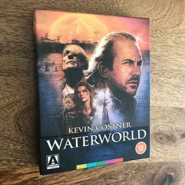 WATERWORLD 4K UHD Bluray Limited 3 Disc Arrow Box + Book + Poster