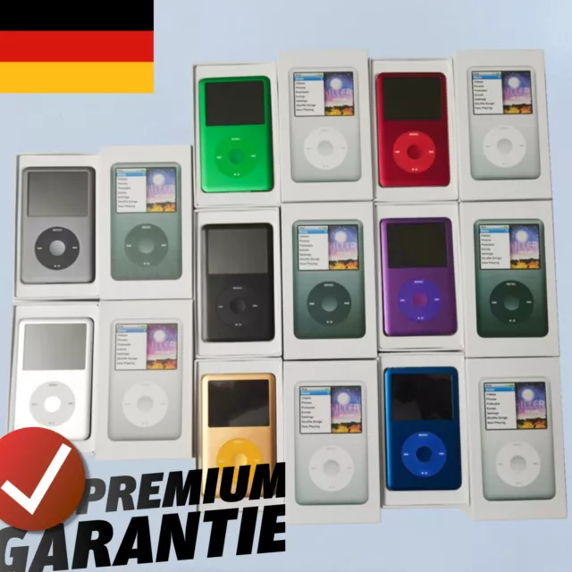 🎁Apple iPod Classic 7. Generation 7G 160GB 256GB 1TB 2TB MP3 HÄNDLER GARANTIE🚀