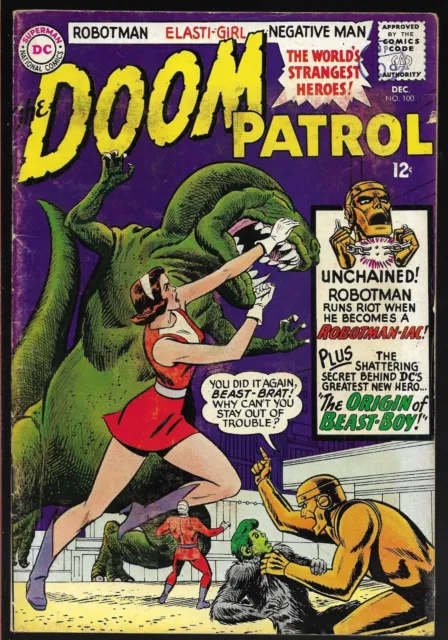DOOM PATROL (1964) #100 - Origin of  BEAST BOY - Back Issue (S)