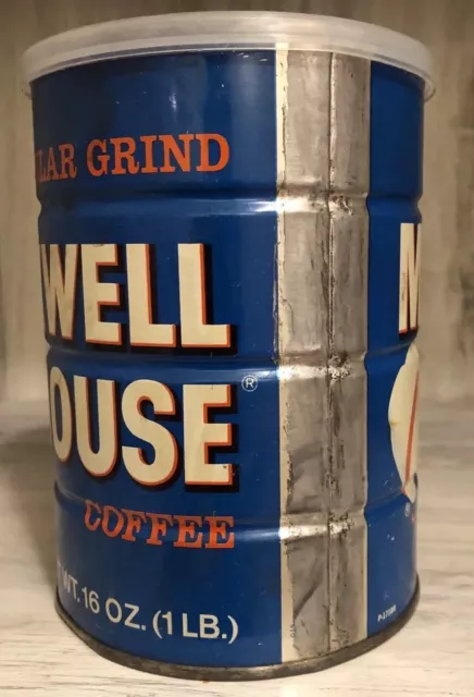 Vintage Maxwell House Coffee Can 2