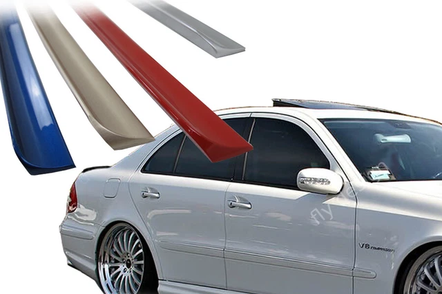 HECKLIPPE FÜR MERCEDES E W211 Fertig Lackiert Spoiler Lippe