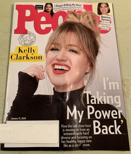 PEOPLE MAGAZINE 15 January 2025 Kelly Clarkson I'M Taking My Power Back