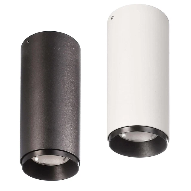 Faretto lampada soffitto plafoniera LED CCT 10W 3000K 4000K luci negozio RA90
