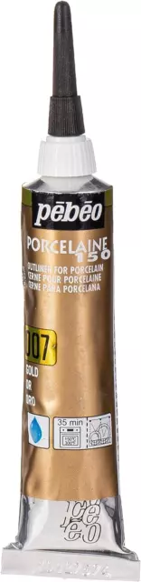 Pebeo 036-007 20 Milliliter Porzellan 150 China Farbe Trennwand - Gold