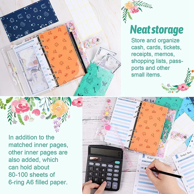 1 Set Notebook-Ordner, leichte, starke Konstruktion, praktischer Notebook-Ordner