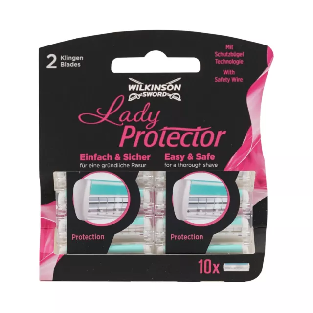 Wilkinson Sword Lady Protector Rasierklingen 5-10-15-20-30-40-50-100 Stück NEU