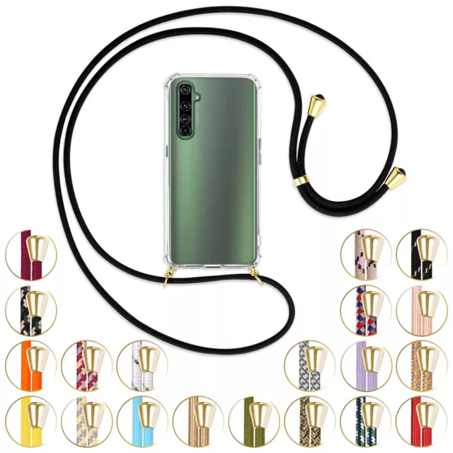 Collier (O) pour Realme X50 Pro 5G Coque avec cordon Etui Case Couverture