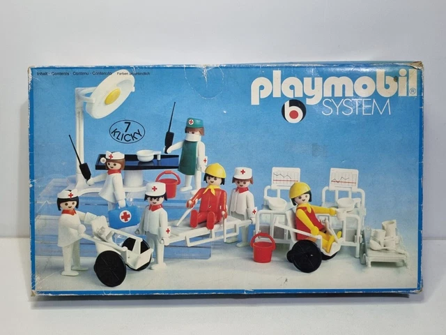 PLAYMOBIL 3459 SALLE D Opération Hopital Vintage EUR 30,00 - PicClick FR
