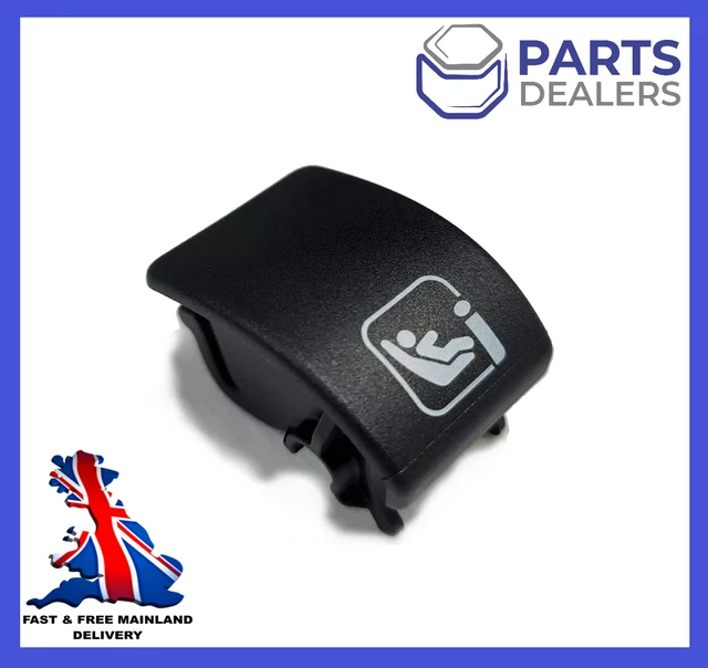Genuine Toyota C-HR ISOFIX Child Seat Slot Trim Cover OEM 73731-F4010 (2016-2022)