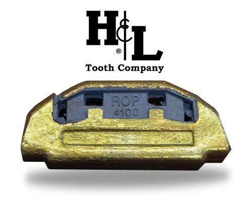 H&L X290 / X290SP Hensley Style Bucket Teeth (5-Pack With Pins) – Excavator Wear Parts, 3.12" Wide