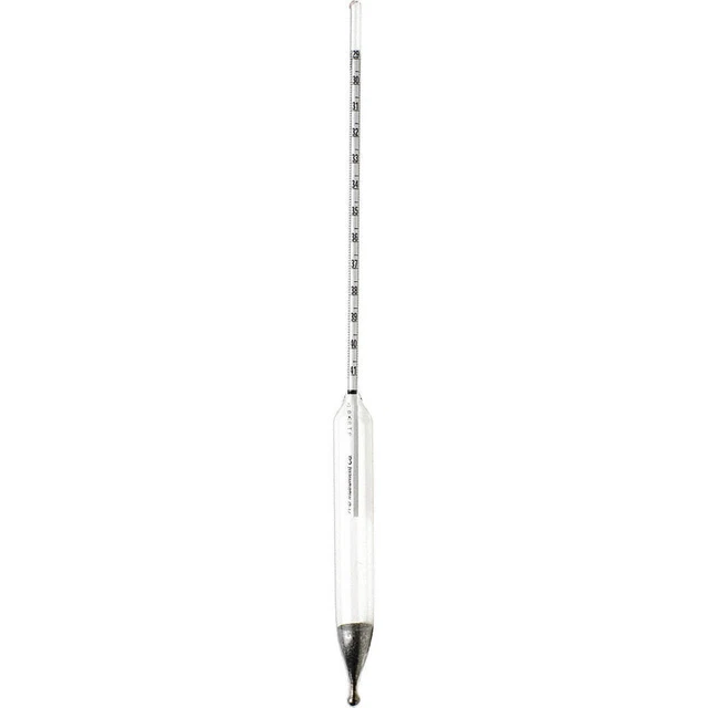 DURAC B61804-0200 Hydrometer Baume, Range 19/31