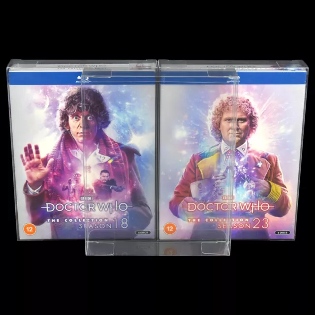 DW5 Blu-ray Protectors for Doctor Who The Collection Box Sets (Pack of 10)