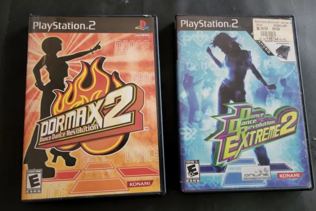 Dance Dance Revolution Max 2 DDRMAX2 & DDR Extreme Tested- $1 First Class ship