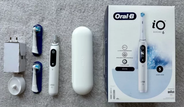 Oral-B iO Series 6 Elektrische Zahnbürste - Weiß