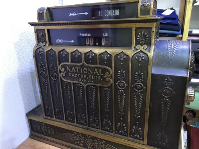 caja registradora National Daiton Ohio