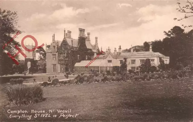 Picture Postcard:-Compton House, Near Yeovil [St. Ivel]