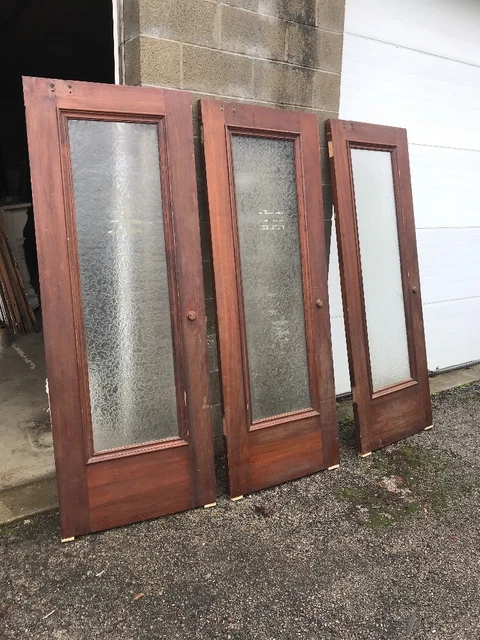 MAR 250 3available price separate antique walnut full view textured glass doors…