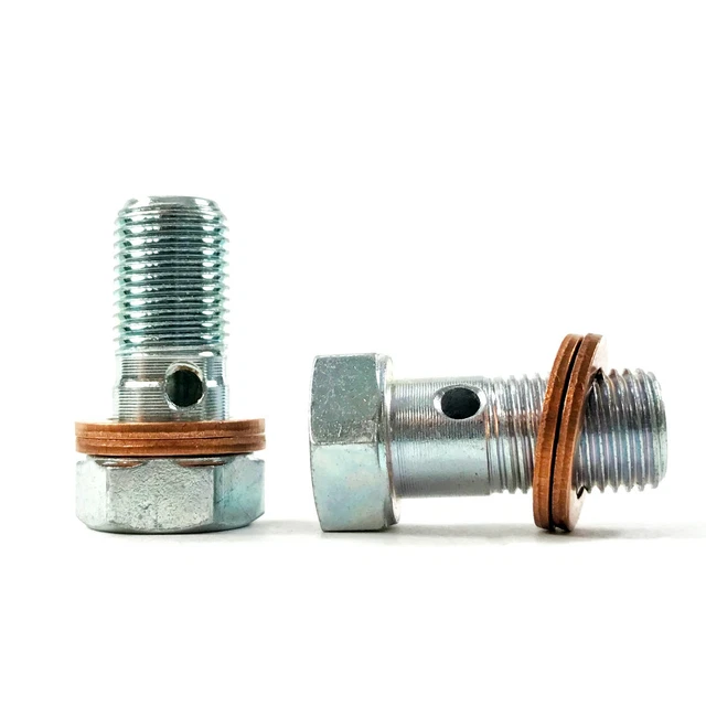 2X Front Brake Caliper Banjo Bolts For Toyota MR2 MK2 SW20 (1990-2000) - Part # BBF3251B, 2-Year Warranty