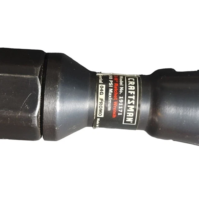 Craftsman Pneumatic Air Tool 3/8 inch Ratchet Wrench 191171 2
